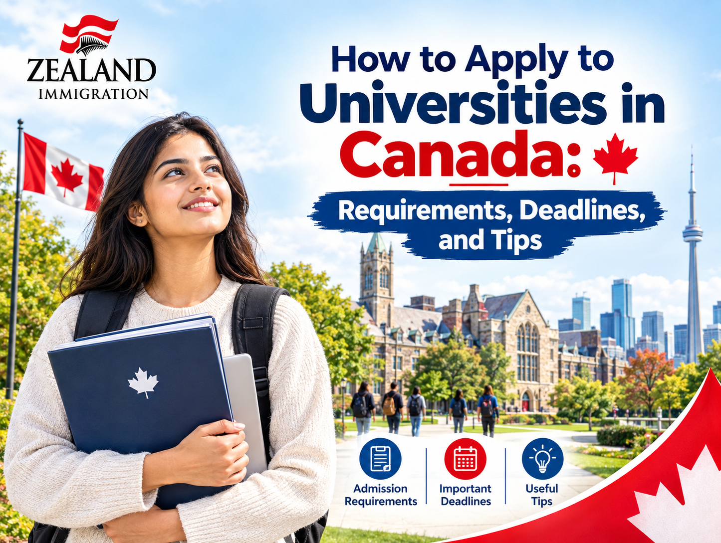 How to Apply to Universities in Canada: Requirements, Deadlines, and Tips